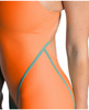 Strój startowy damski Arena Women's Powerskin ST Next Open Back Limited Edition Orange Teal