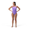 Strój kąpielowy jednoczęściowy damski na basen Speedo Medley Logo Purple
