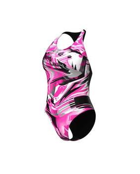 Strój kąpielowy damski Arena Women's Imagination Y Back Black Multi