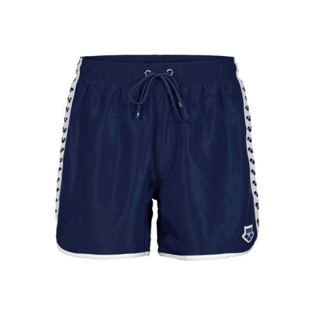 Szorty męskie Arena Men's Icons Team Stripe Boxer Navy White