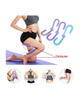Motylek agrafka do ćwiczeń Aqua-Sport Powerstrech Leg Beautifier Black