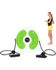 Deska twist board do ćwiczeń Twist Waist Disc Balance 27,5 x 4,5 cm Green