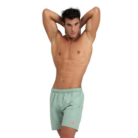 Spodenki szorty męskie Arena Fundamentals Boxer Jade Fluo Red