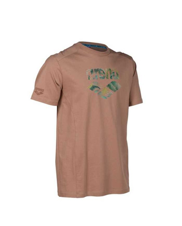 Koszulka Unisex Arena T-shirt Logo Cotton Carmel