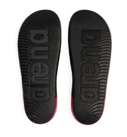 Klapki basenowe Arena Unisex Urban Active Black Pink Pink