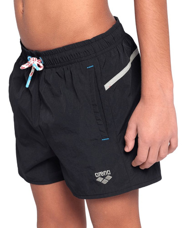 Szorty kąpielówki chłopięce Arena Boy's Profile Beach Short Junior Black Jade