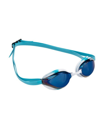 Okulary pływackie na basen Arena Python Mirror Blue White Sky
