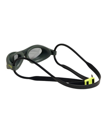 Okulary pływackie na basen Arena 365 Goggles Smoke Deep Green Black