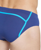 Kąpielówki slipy męskie Arena Men's Profile Briefs Navy Turquoise