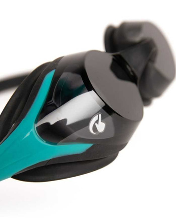 Okulary pływackie na basen Arena Cobra Swipe Smoke Peacock