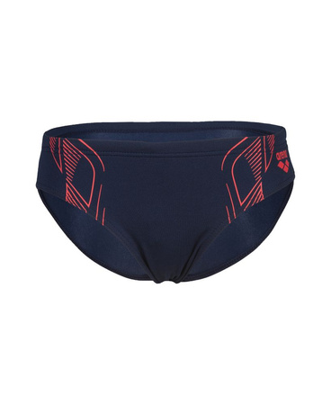 Kąpielówki slipy chłopięce Arena Boy's Reflecting Briefs Navy