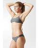 Góra od bikini damska dwustronna Adidas Women Beach Volleyball Dark Grey