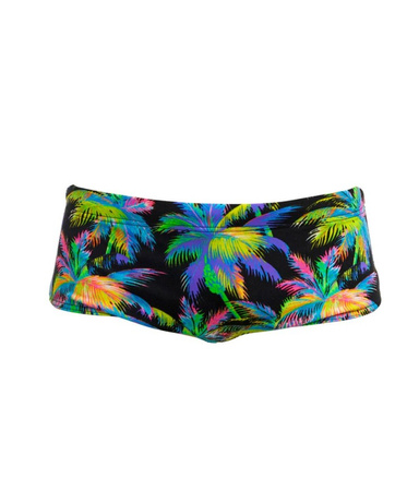 Bokserki chłopięce kąpielowe Funky Trunks Boy's Sidewinder Paradise Please
