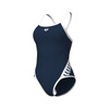 Damski strój kąpielowy jednoczęściowy Arena Women's Icons Super Fly Back Solid Navy-White