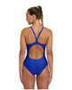 Strój kąpielowy damski Arena Women's Solid Swimsuit Lightdrop Back Neon Blue