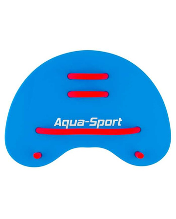 Wiosełka treningowe do pływania Aqua-Sport Blackhawk Finger Paddle Blue