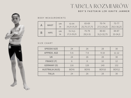 Strój pływacki startowy chłopięcy Speedo LZR Ignite Green