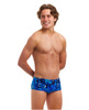 Kąpielówki chłopięce spodenki bokserki szybkoschnące Funky Trunks Blue