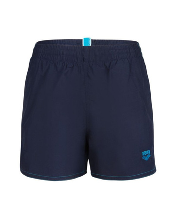 Spodenki szorty plażowe chłopięce Arena Junior Bywayx Youth R Navy Turquoise