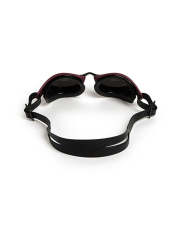 Okulary do pływania na basen unisex Arena Air Bold Swipe Mirror Silver Red Wine