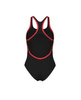 Strój kąpielowy damski Arena Women's Losange V Pro Back Black Coral
