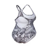 Strój kąpielowy damski Arena Swim Pro Back Allover Plus Black Multi