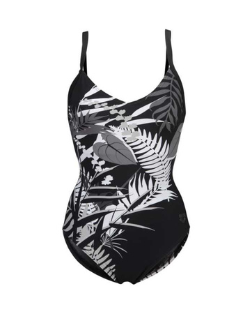 Strój kąpielowy damski Arena Women's Bodylift Lucy Lightcross Black Multi