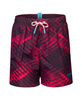 Kąpielówki szorty chłopięce Arena Boy's Water Prints Beach Boxer Ao Junior Dark Purple Multi