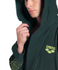 Szlafrok kąpielowy unisex Arena Zeppelin Light Robe Dark Sage Arctic Lime
