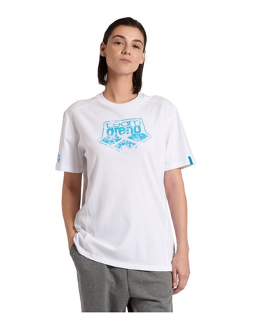 Koszulka Unisex Arena T-shirt Logo Cotton White