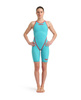 Strój startowy damski Arena Powerskin Carbon Core Flex Open Back Turquoise Metallic