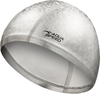 Czepek pływacki unisex Aqua Speed Flux Silver kol.26