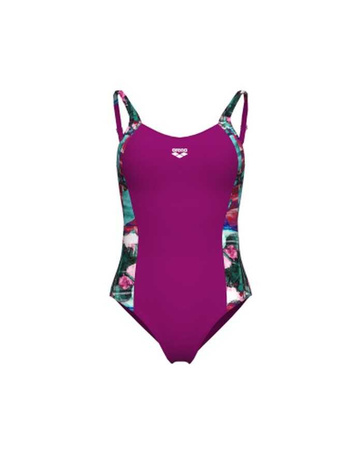 Strój kąpielowy damski Arena Women's Bodylift U Back Grape Violet