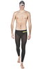 Spodnie triathlonowe męskie Arena Men's Powerskin R-Evo Pants Black Fluo Yellow