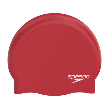 Czepek pływacki na basen silikonowy unisex Speedo Moulded Red