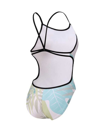 Strój kąpielowy damski Arena Women's Lace Back Light Floral Multi