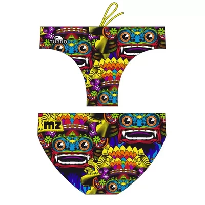 Kąpielówki męskie spodenki kąpielowe slipy Turbo Hombre Cuadros