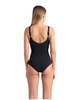 Strój kąpielowy damski Arena Women's Bodylift Milena Wing Back Black
