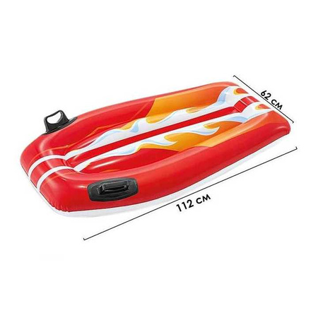 Materac do pływania z uchwytami dla dzieci deska 112x62cm 6Lat+