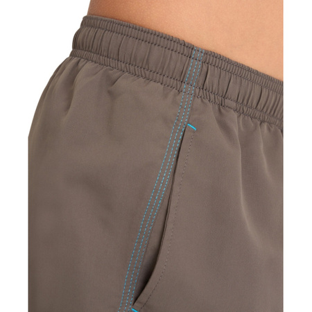 Spodenki szorty chłopięce Arena Boy's Beach Boxer Solid Junior Dark Olive Turquoise