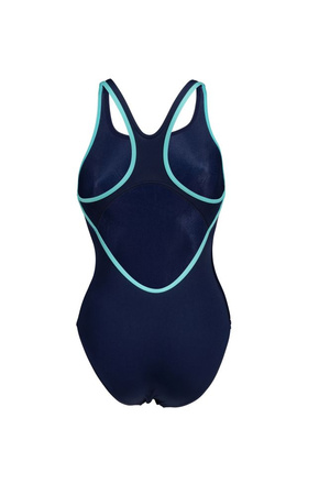 Strój kąpielowy damski Arena Women's Losange V Pro Navy Water