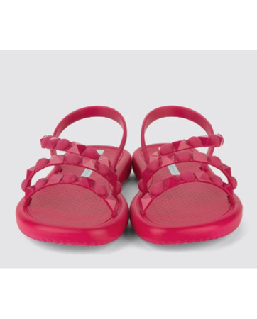 Sandałki damskie Ipanema Meu Sol Flatform AD Dark Pink Green