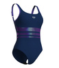Strój kąpielowy damski Arena Women's Bodylift Rosa Wing Back Navy Violet