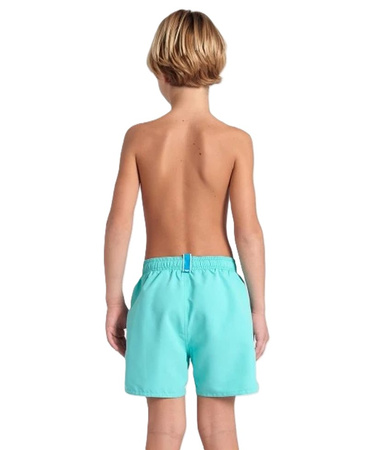 Szorty chłopięce na basen plażę sportowe kąpielówki Arena Boxer Mint