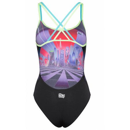 Strój treningowy damski Speedo Neon Fan Placement