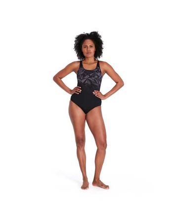 Strój kąpielowy damski Speedo Hyperboom Placement Black Grey