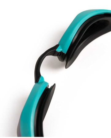 Okulary pływackie treningowe Arena Cobra Ultra Swipe Mirror Emerald Peacock