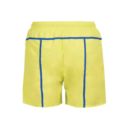 Spodenki szorty męskie Arena Men Pro File Beach Boxer Soft Green Neon Blue