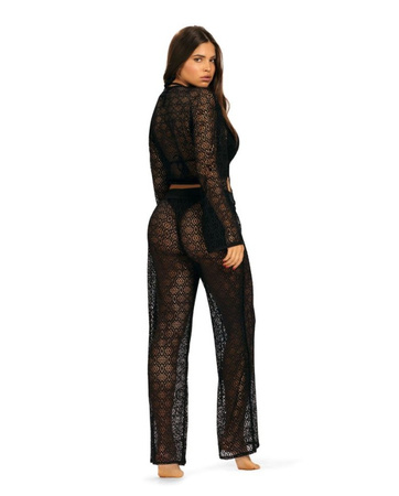 Komplet plażowy damski dwuczęściowy Self Lili 10 Black