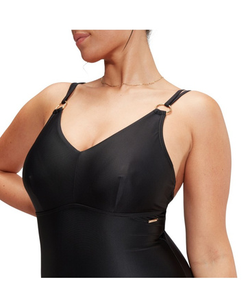 Strój kąpielowy damski Speedo Spdscu Strppy Af Black